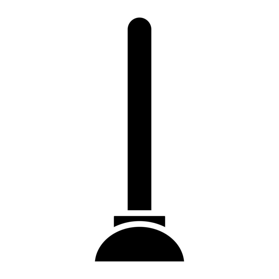 plunjer glyph-pictogram vector