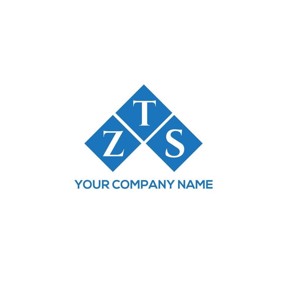 zts brief logo ontwerp op witte achtergrond. zts creatieve initialen brief logo concept. zts brief ontwerp. vector