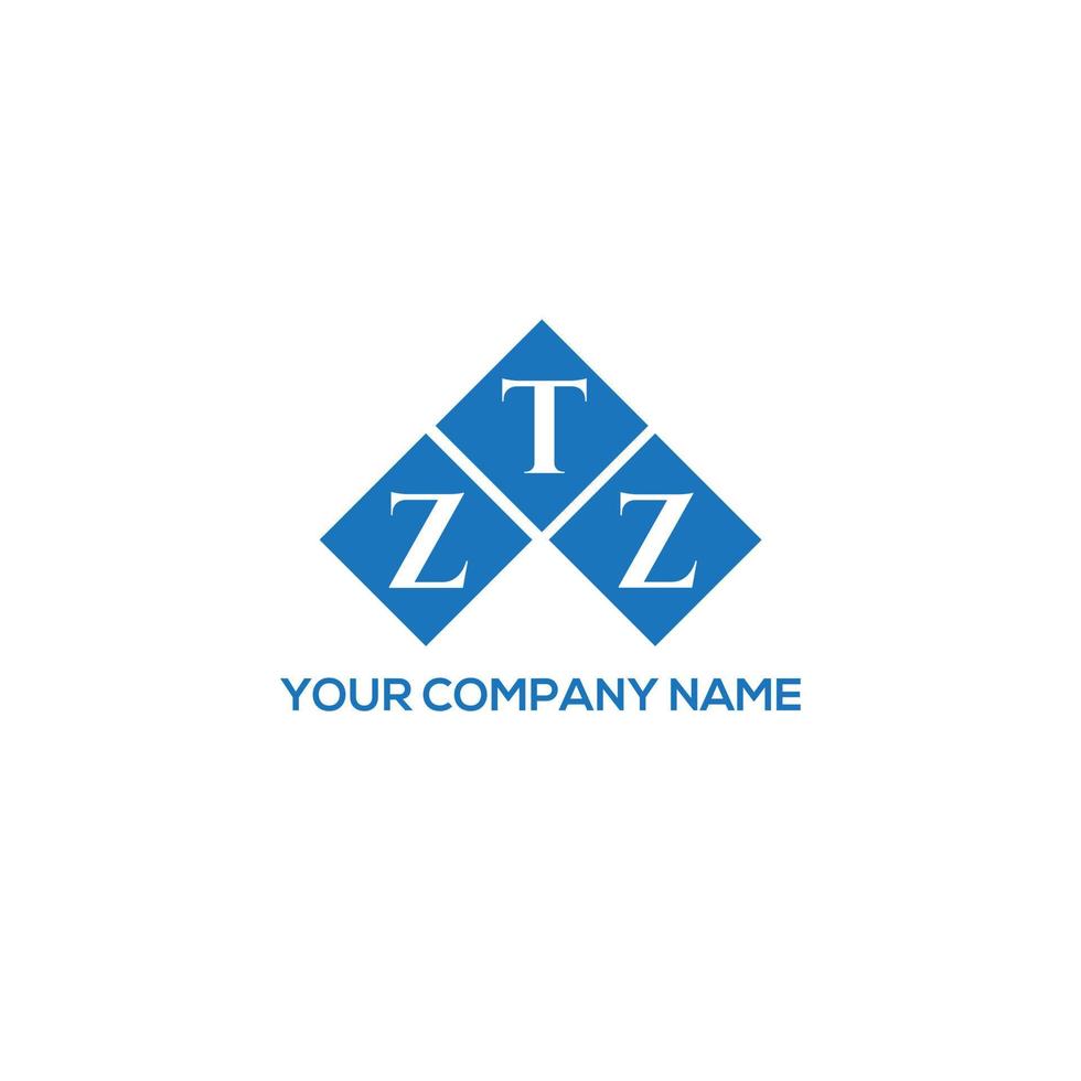 ztz brief logo ontwerp op witte achtergrond. ztz creatieve initialen brief logo concept. ztz brief ontwerp. vector