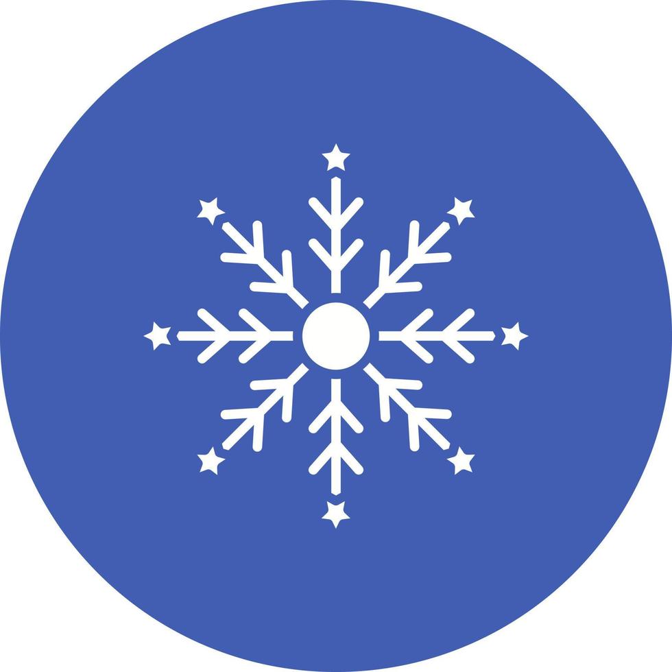 sneeuwvlok glyph icoon vector