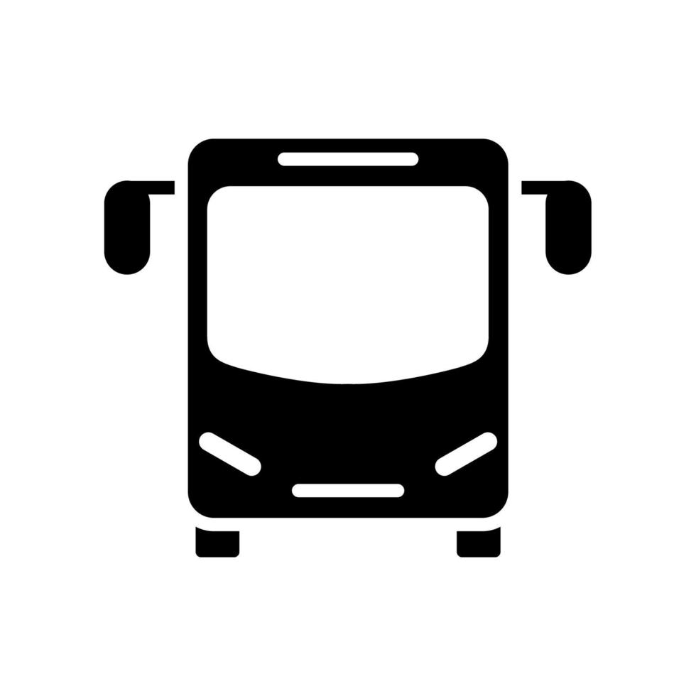 bus pictogram sjabloon vector
