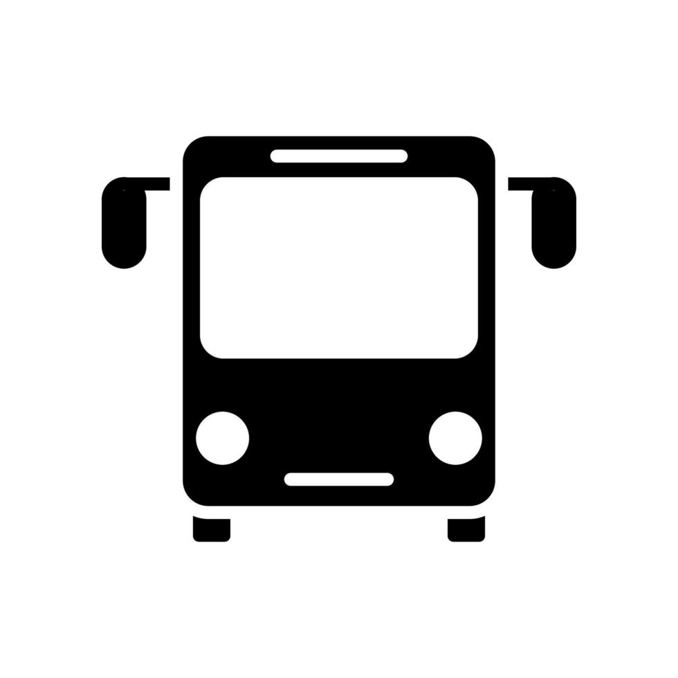 bus pictogram sjabloon vector