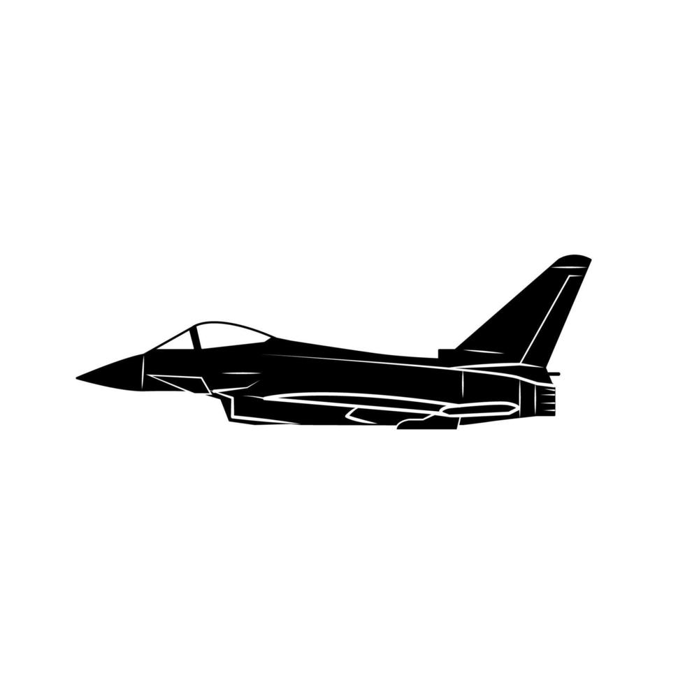 militair vliegtuig icoon vector