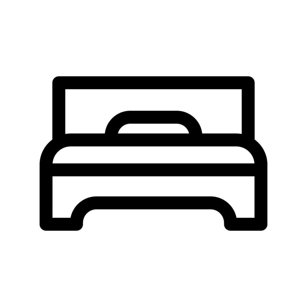 bed pictogramsjabloon vector