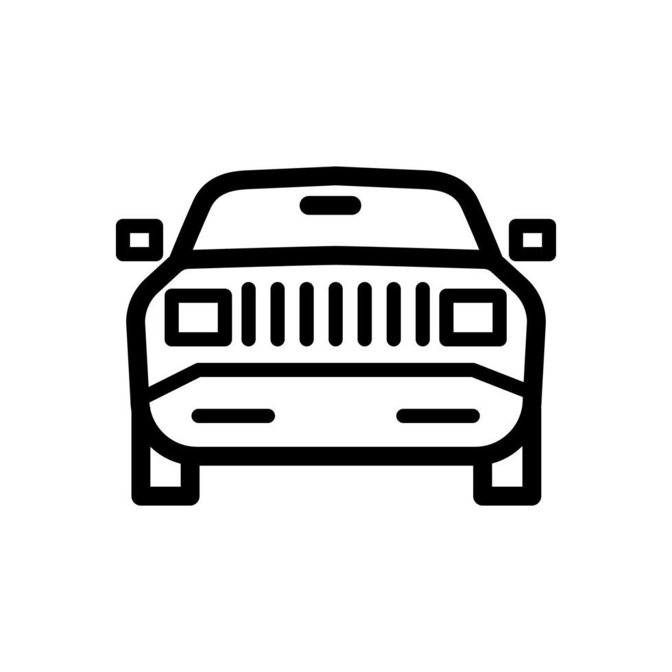 auto pictogram sjabloon vector