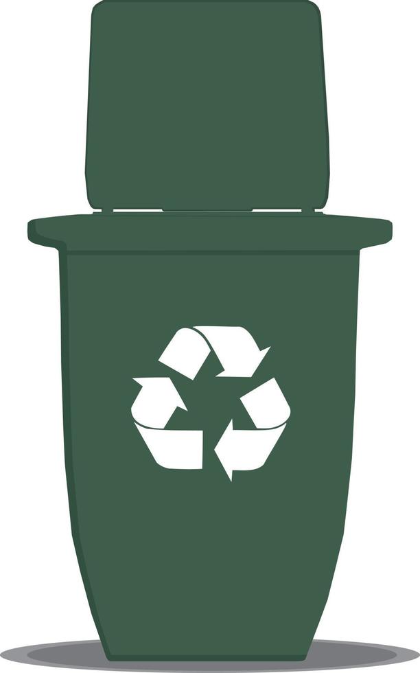 recycle prullenbak illustratie vector