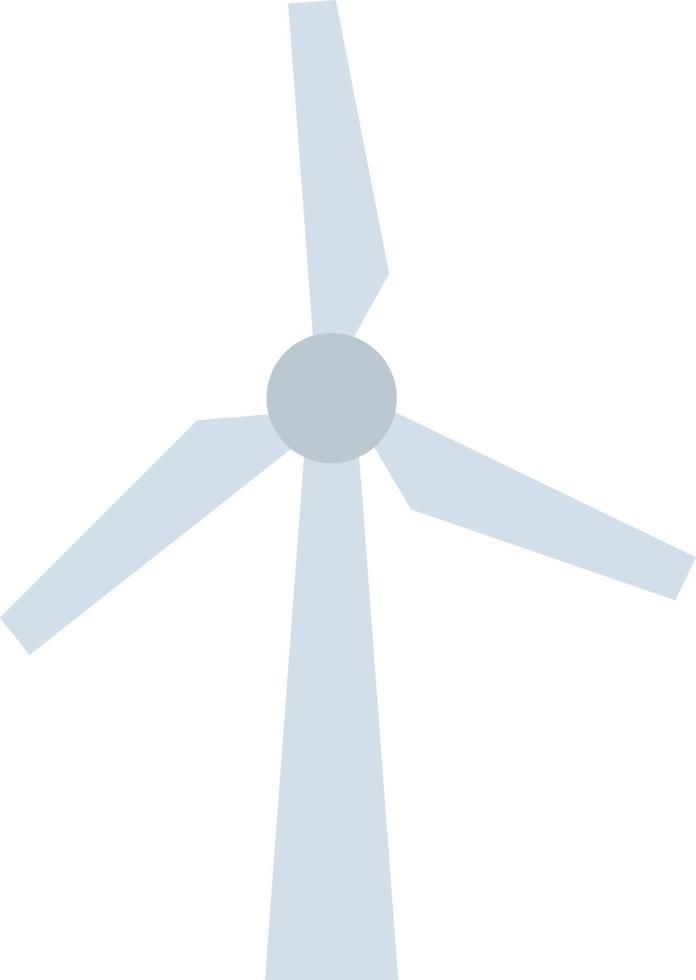 windmolen egale kleur pictogram vector