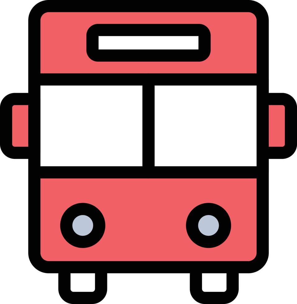 bus vectorillustratie op een background.premium kwaliteit symbolen.vector pictogrammen voor concept en grafisch ontwerp. vector