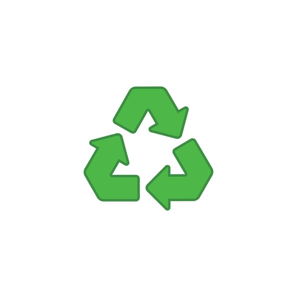 recycle logo pictogram ontwerp sjabloon vector