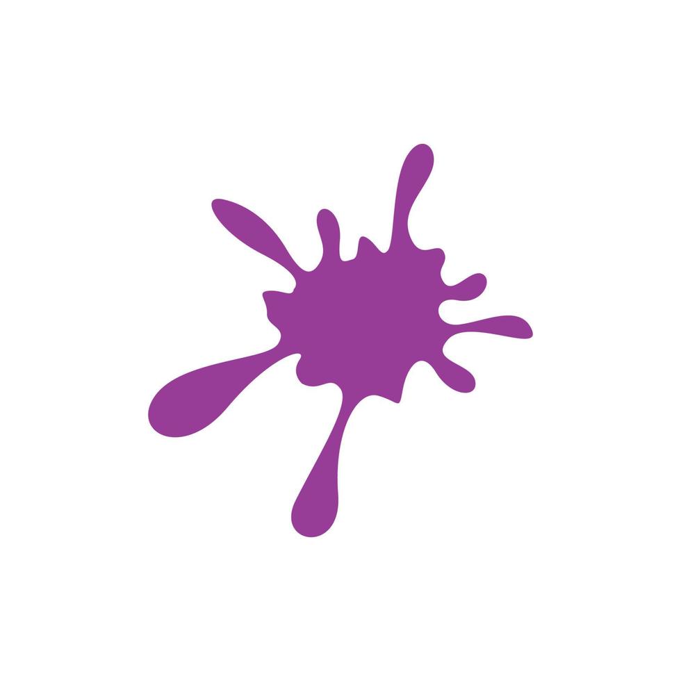 verf splash logo pictogram ontwerpsjabloon vector