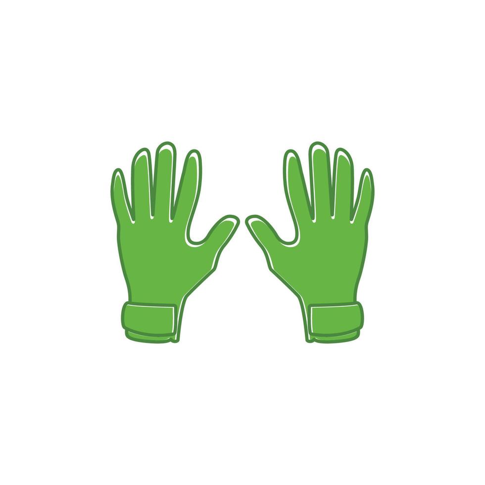 handschoenen logo pictogram ontwerp sjabloon vector