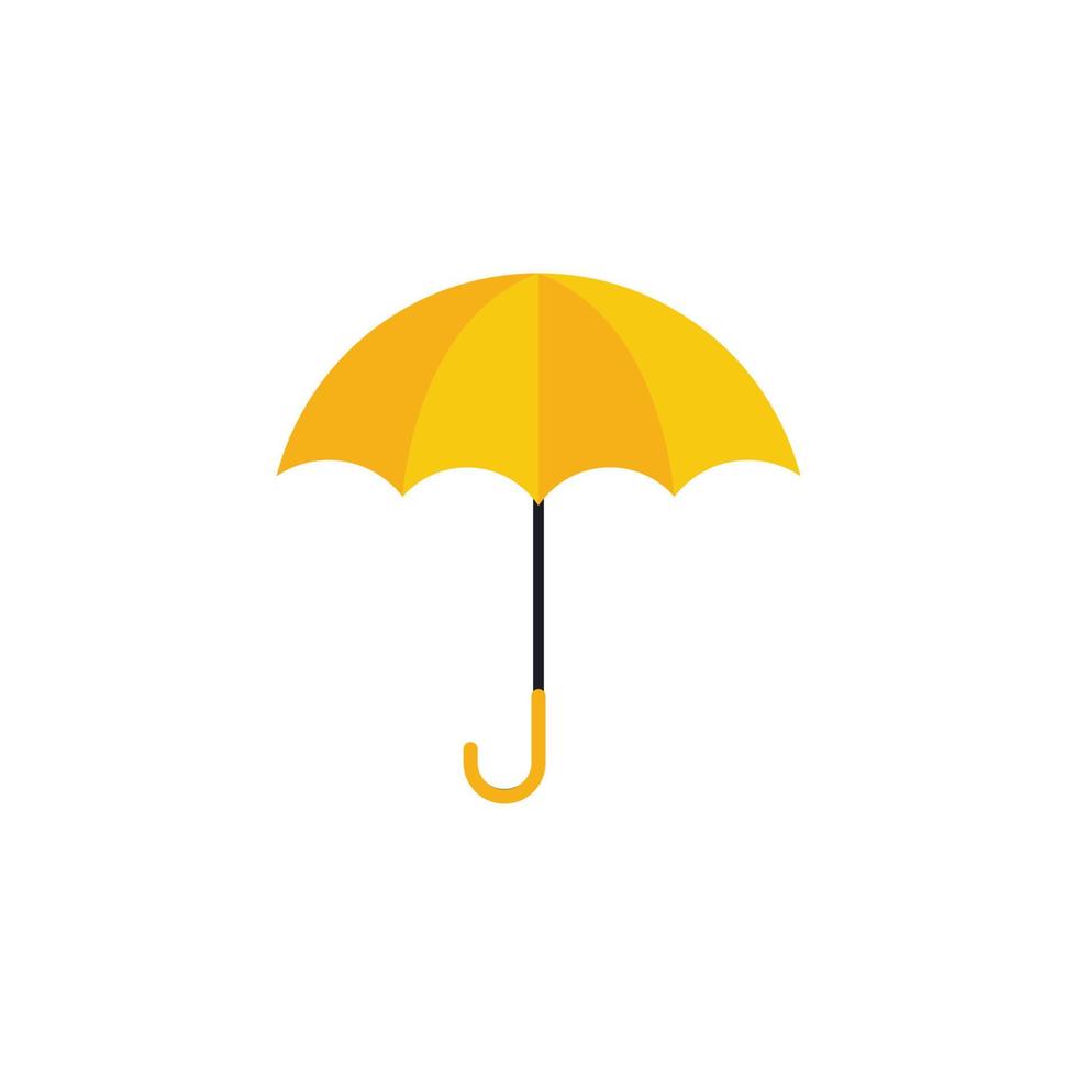 paraplu pictogram ontwerpsjabloon vector
