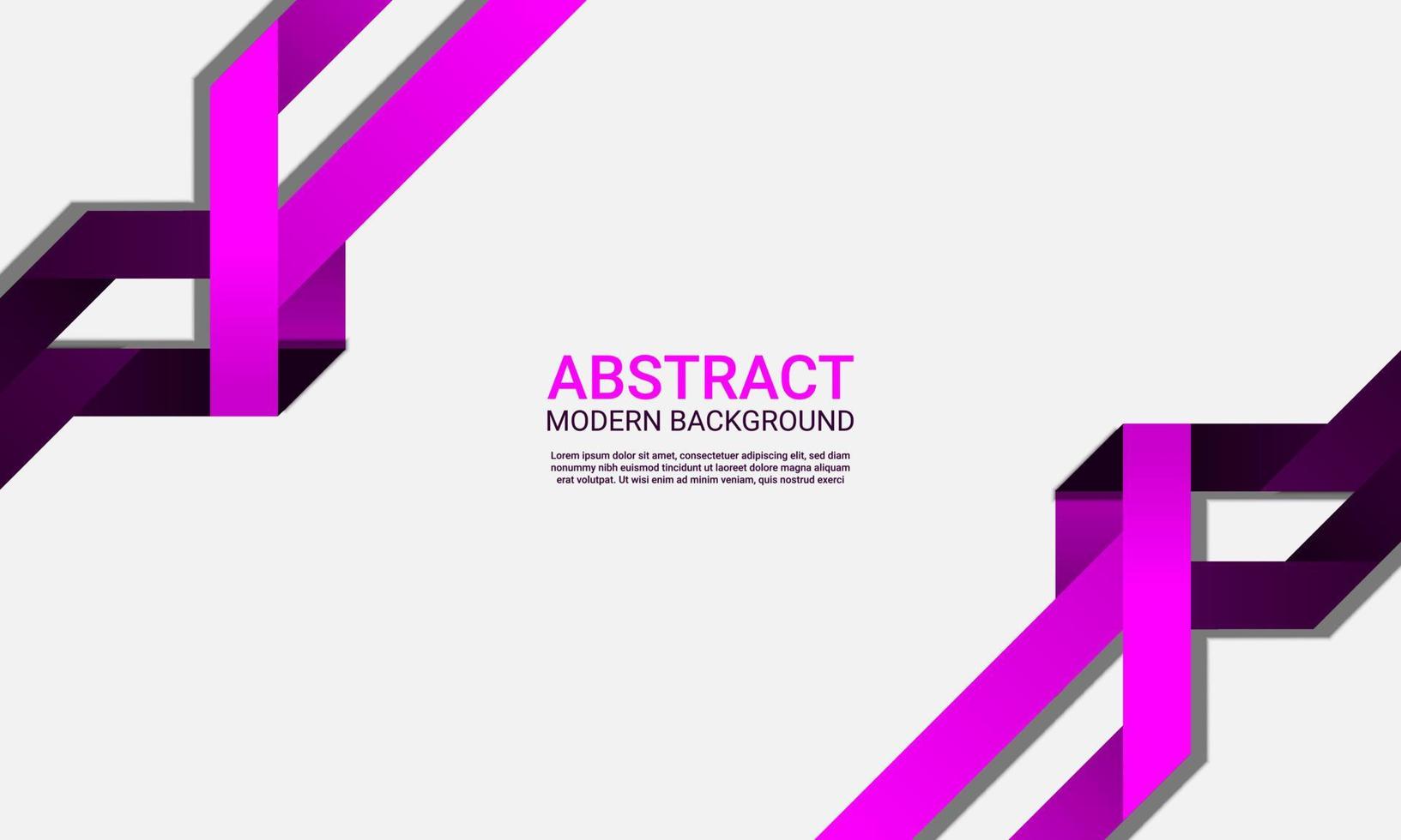 abstracte moderne achtergrond met roze strepen. vectorillustratie. vector