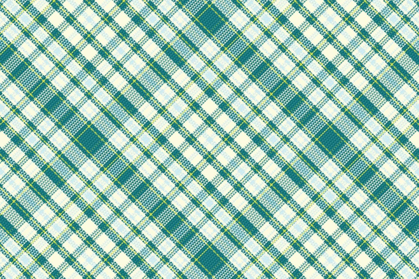 tartan geruit patroon met textuur en natuurkleur. vector