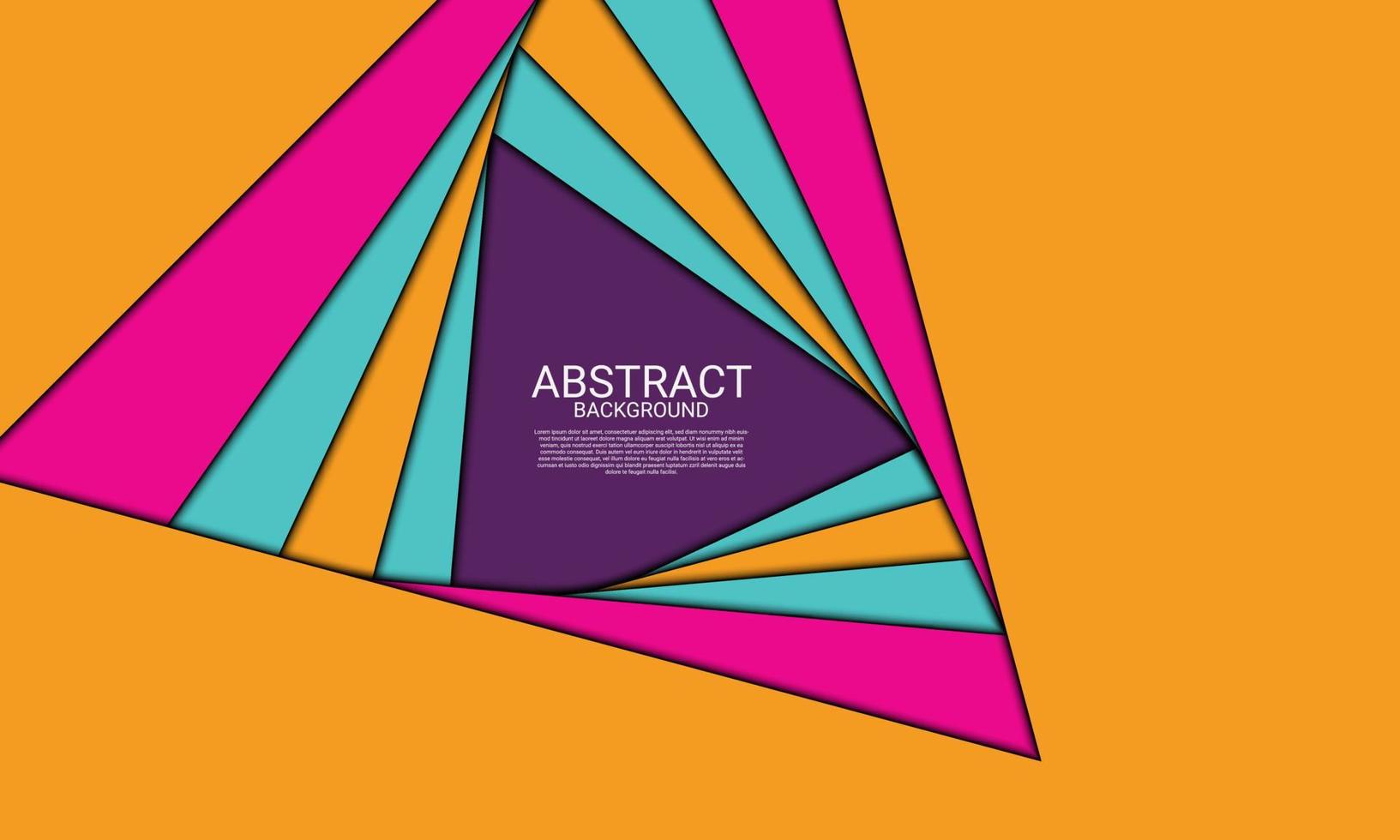 abstracte papercut stijl overlappende laag achtergrond. vector
