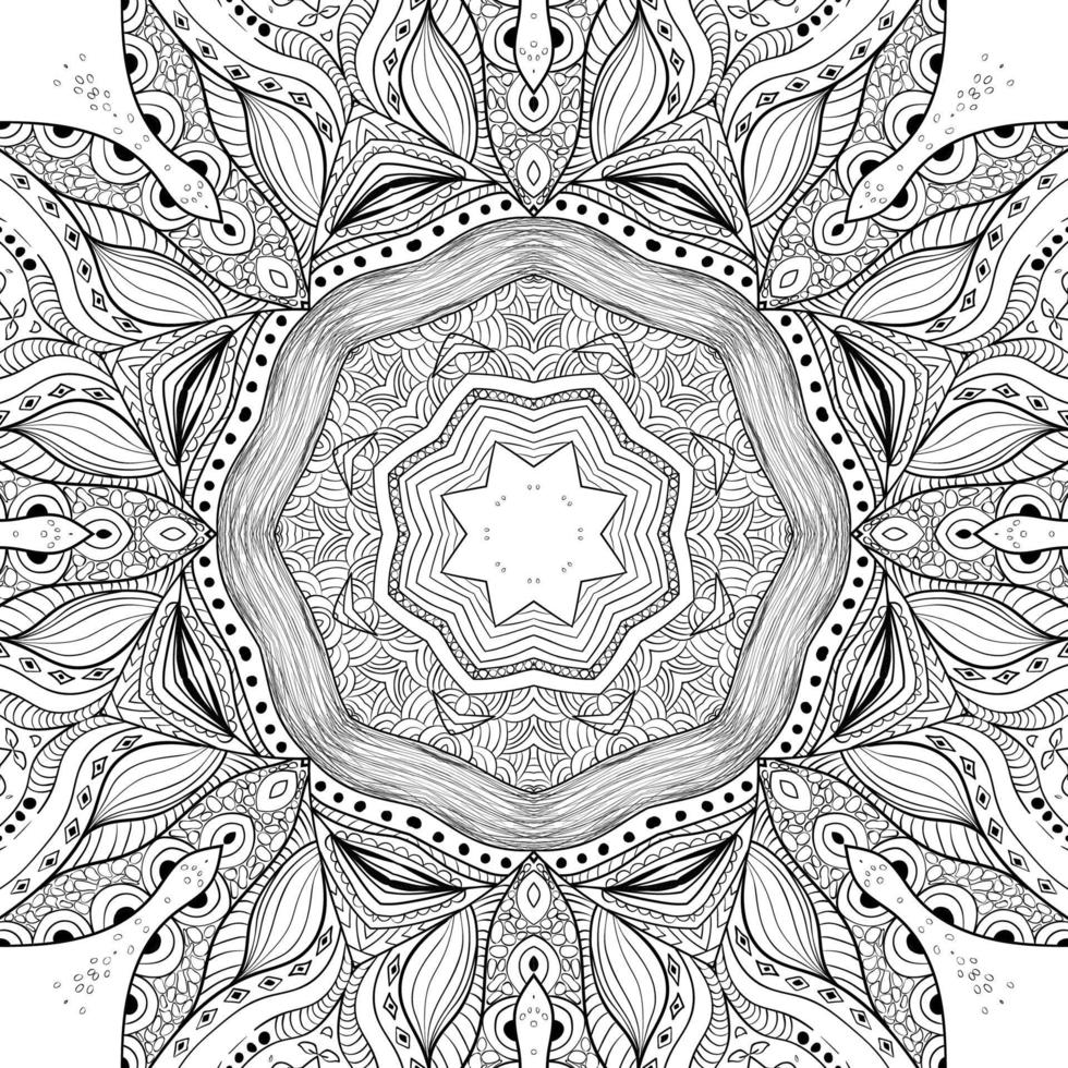 abstracte mandala-achtergrond vector