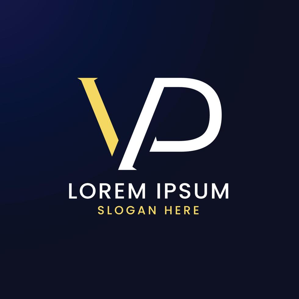 eerste vp-logo vector