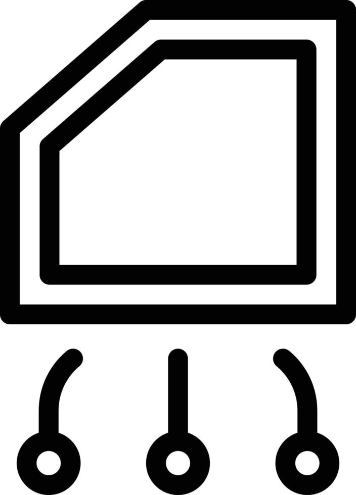 chip netwerk vectorillustratie op een background.premium kwaliteit symbolen.vector iconen voor concept en grafisch ontwerp. vector