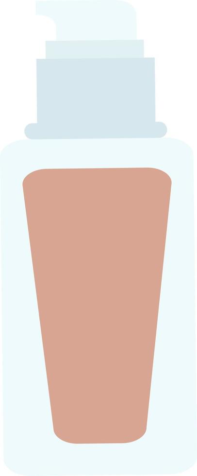 crème, basis voor gezichtsmake-up. vector