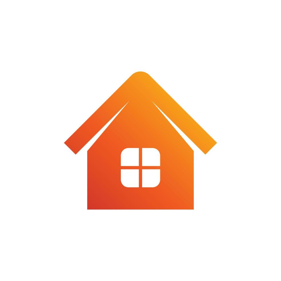 huis onroerend goed vector pictogram. huis logo illustratie. geschikt voor een makelaar in onroerend goed, bouw, industriële bouw.