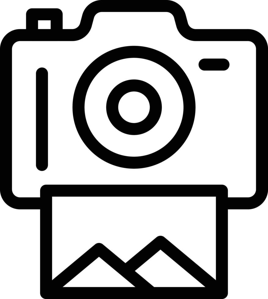 camera vectorillustratie op een background.premium kwaliteit symbolen.vector pictogrammen voor concept en grafisch ontwerp. vector