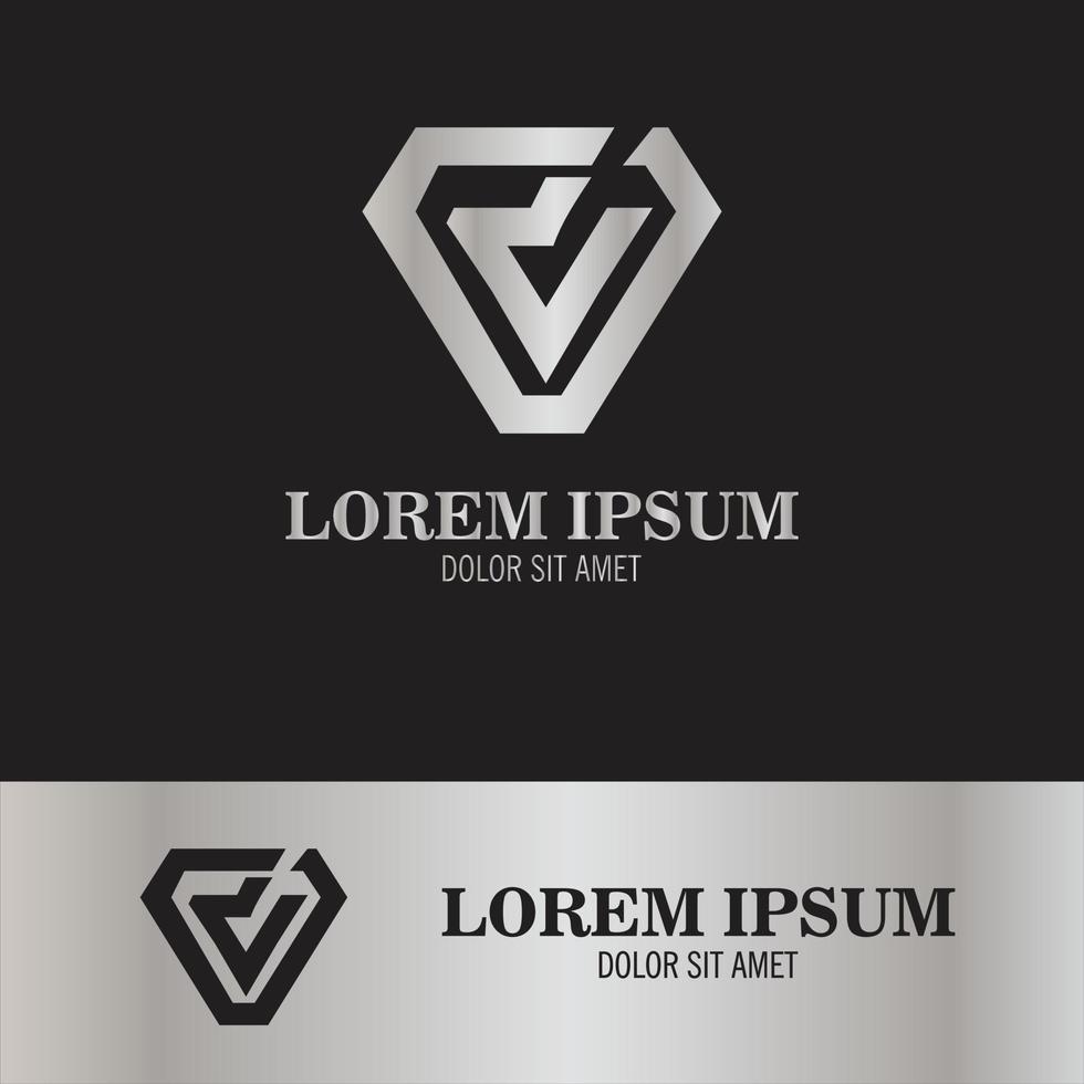 diamant logo brand.eps vector