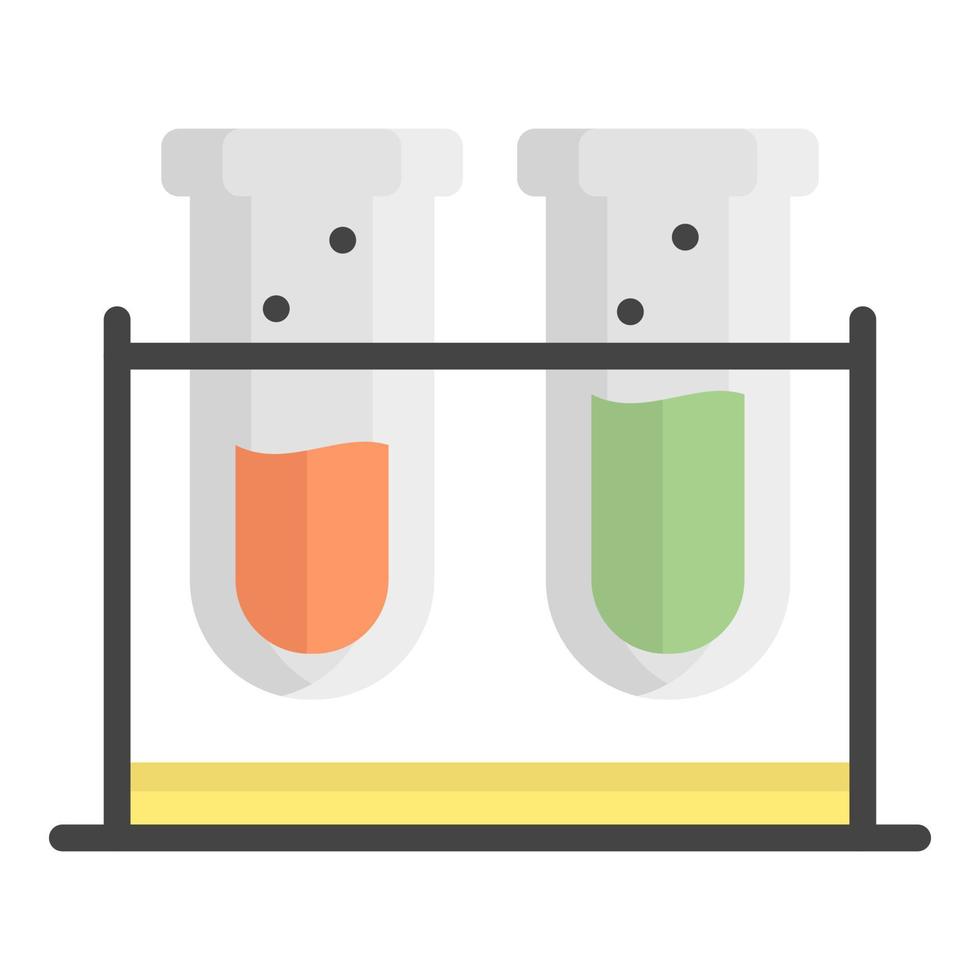 beker vector platte pictogram, school en onderwijs icon