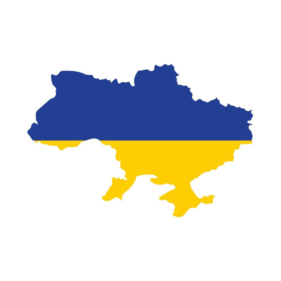 vlag van oekraïne vector