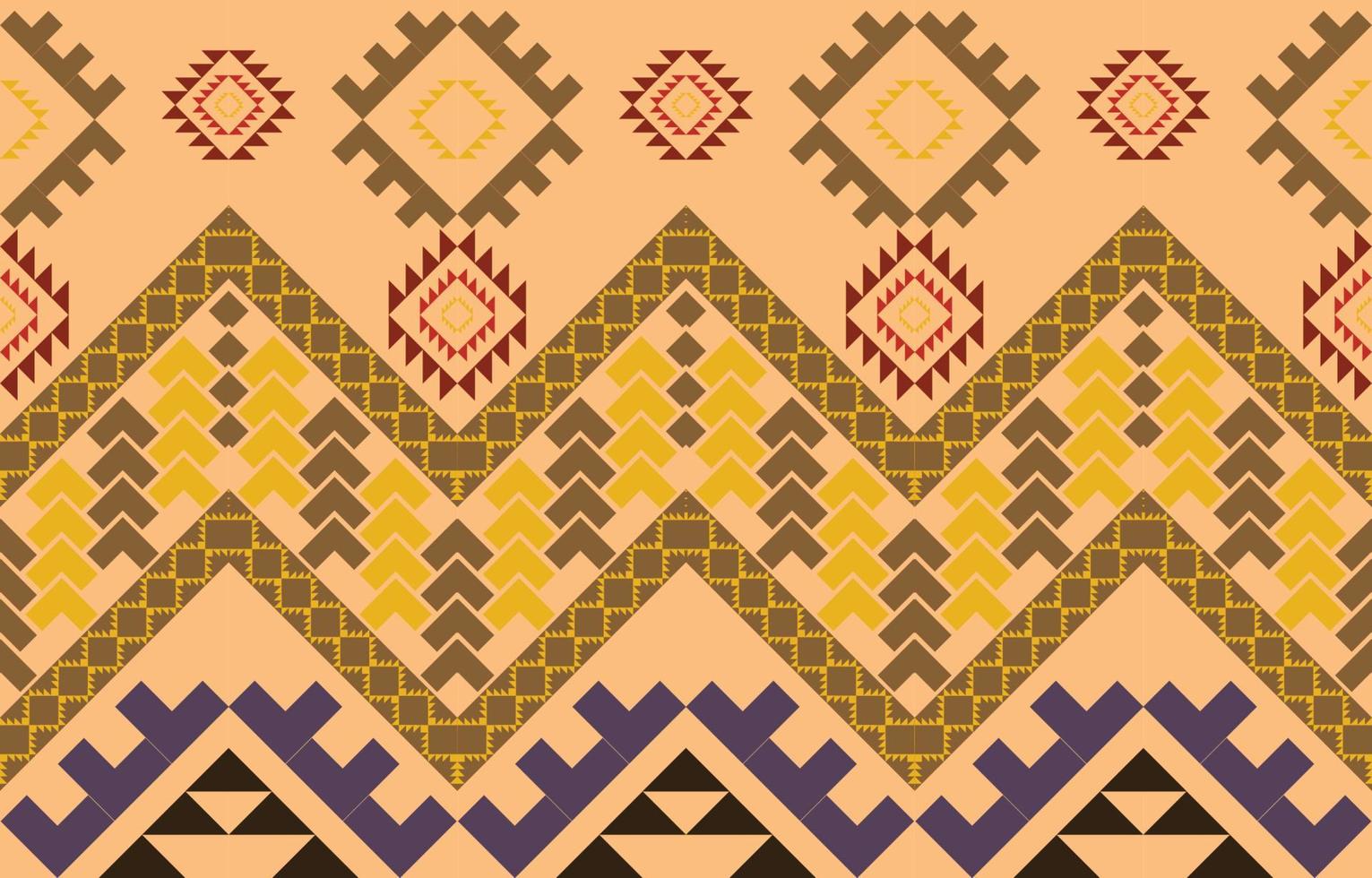 navajo stof naadloze patroon geometrische tribal etnische traditionele achtergrond, native american designelementen, ontwerp voor tapijt, behang, kleding, tapijt, interieur, vector illustratie borduurwerk.