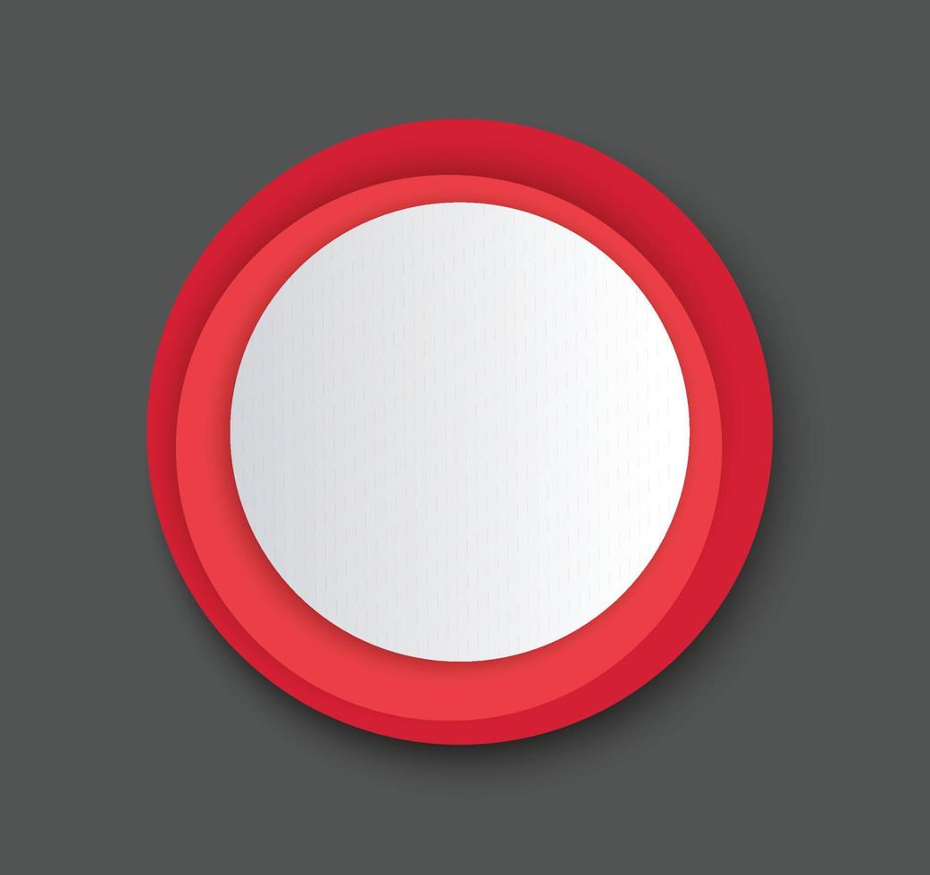 rode cirkels achtergrond sjabloon vector