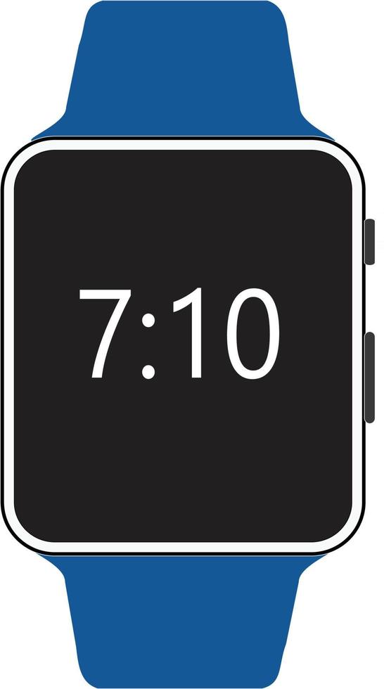 slimme horloge icoon. slimme horloge teken. slimme horloge symbool. vector