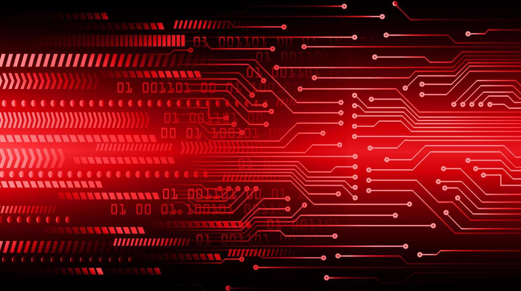 cyber circuit toekomstige technologie concept achtergrond vector