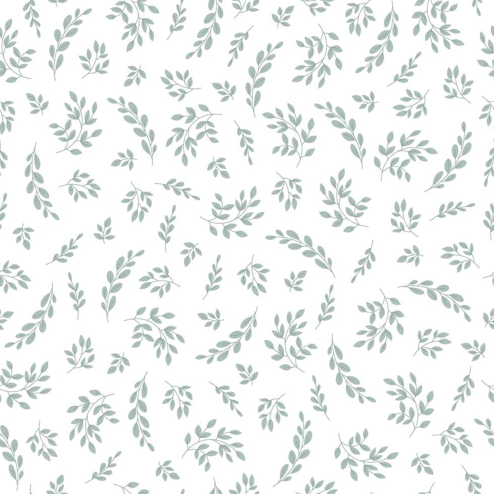 naadloze bloemmotief in delicate pastel groene kleuren. abstract vector bloemenpatronen voor mode, textiel en interieurs. delicate zomer, lente bloemenmotief voor jurk, textiel, inpakpapier