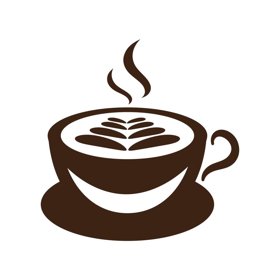 koffiekopje logo sjabloon vector