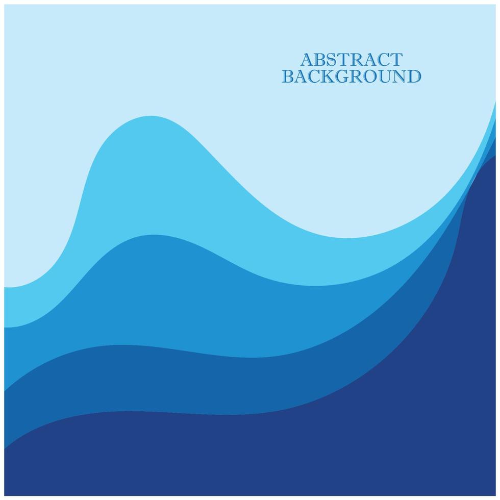 abstracte water golf ontwerp achtergrond vector
