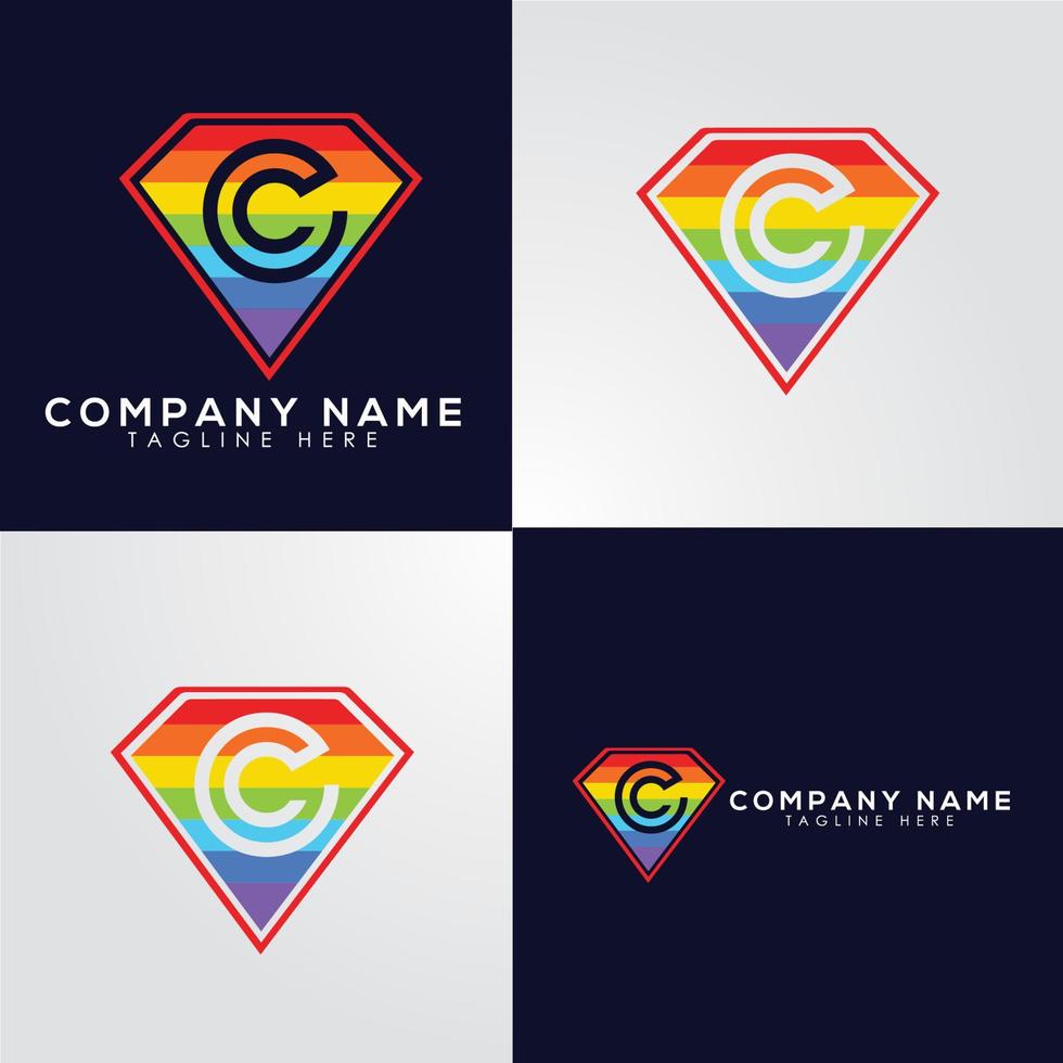 c letterlogo, c lettertekenlogo, modern logo vector