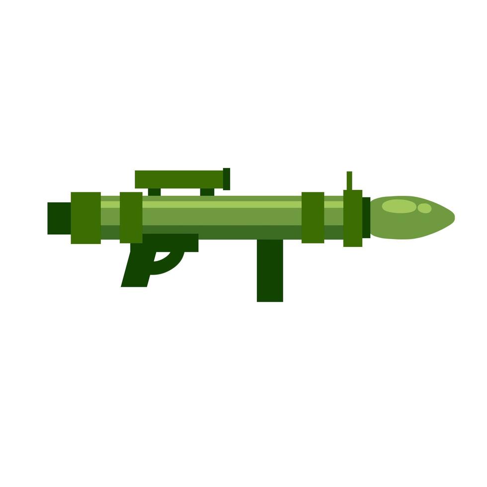 bazooka. raketwerper. vector