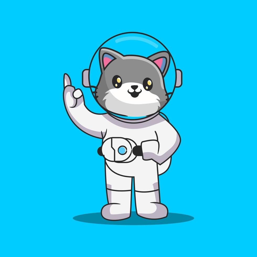 schattig cool katten mascotte ontwerp vector