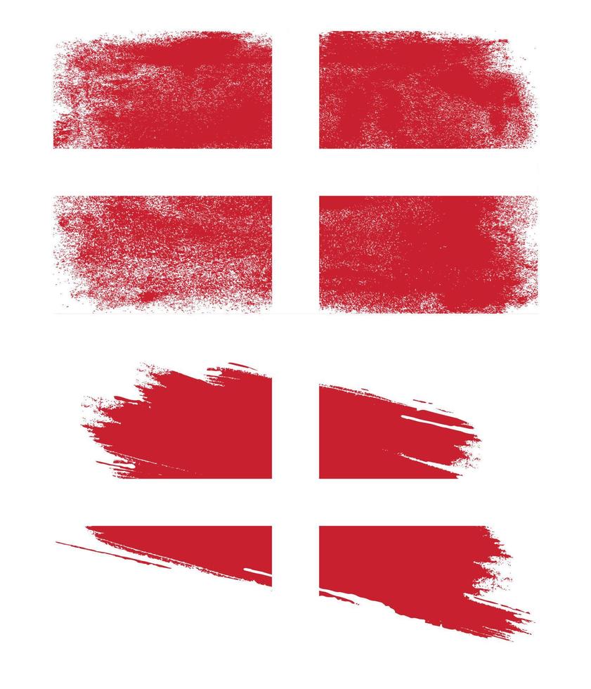 soevereine militaire orde van malta vlag in grunge-stijl vector