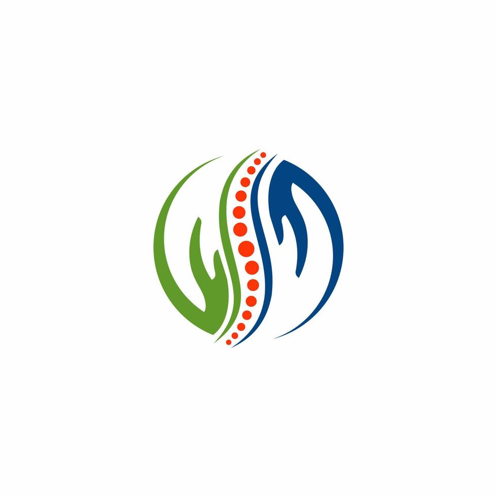 illustratie logo therapie vector