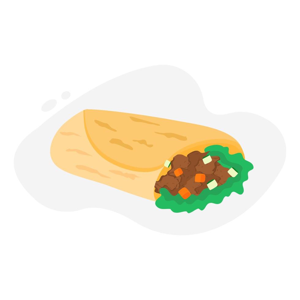 kebab vectorillustratie vector