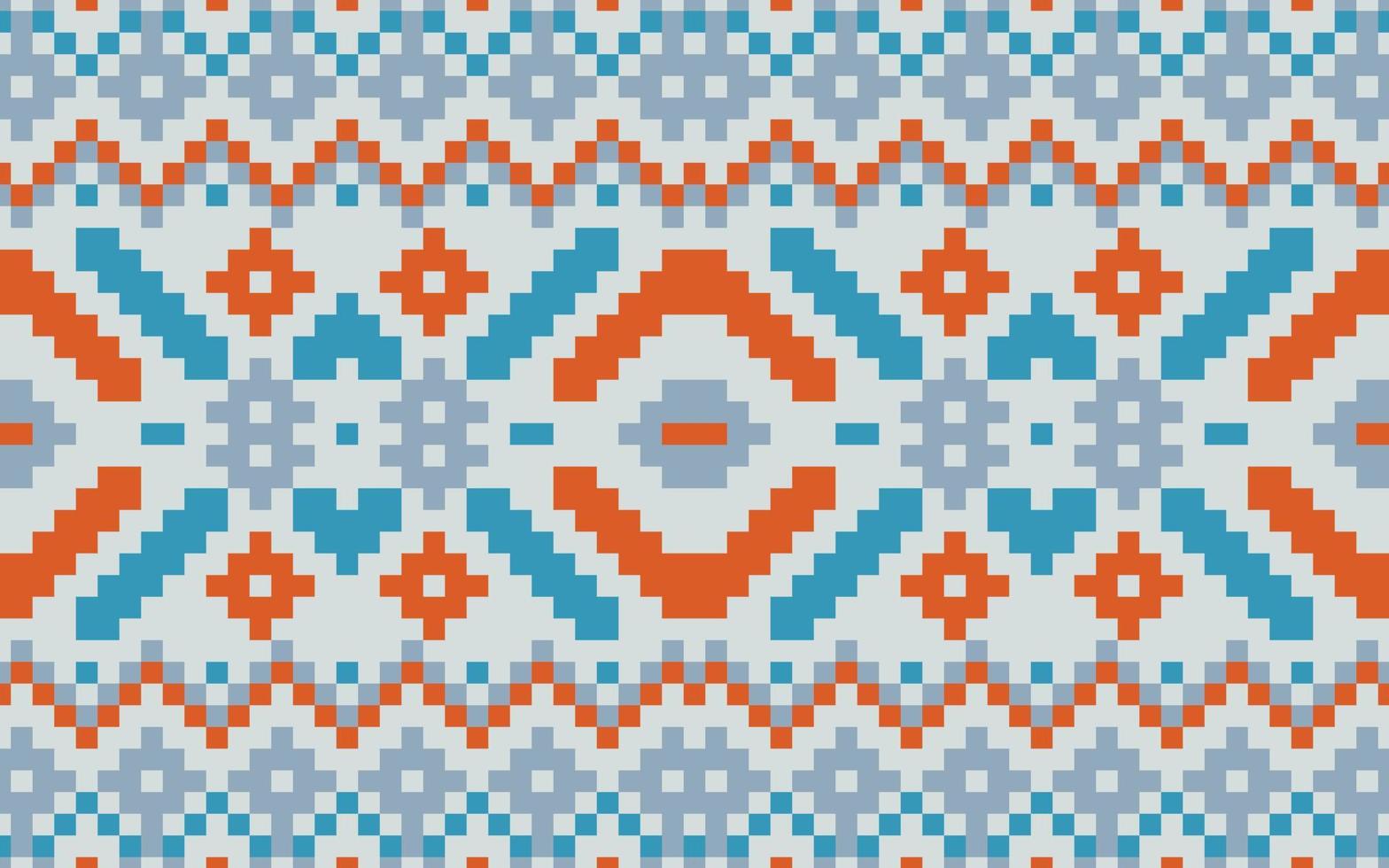 prachtige Afrikaanse stoffen etnische Azteekse abstracte naadloze patroon in tribal, folk borduurwerk, chevron art design. geometrische kunst ornament print.design voor tapijt, behang, kleding, inwikkeling, stof, vector