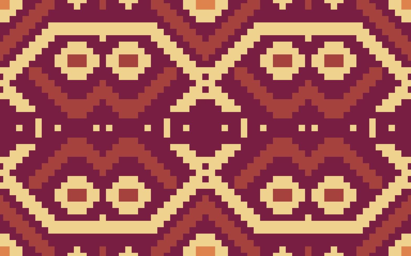 stof van Afrikaanse patroon etnische Azteekse abstracte naadloze patronen in tribal, folk borduurwerk, chevron art design. geometrische kunst ornament print. ontwerp voor tapijt, behang, kleding, verpakking, vector