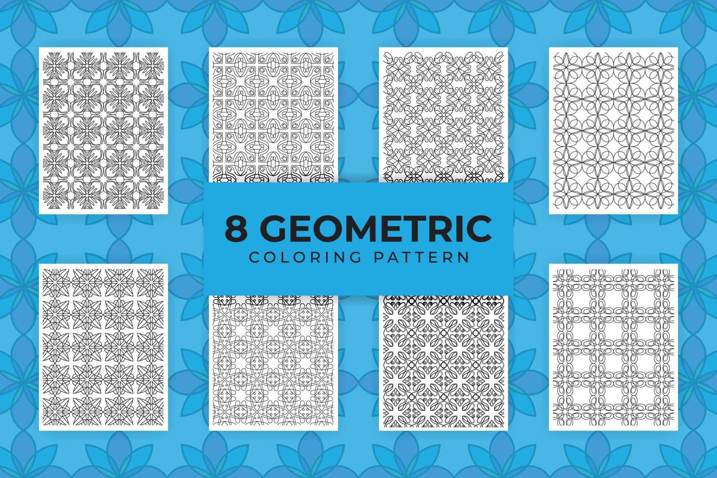 geometrisch kunstpatroon vector