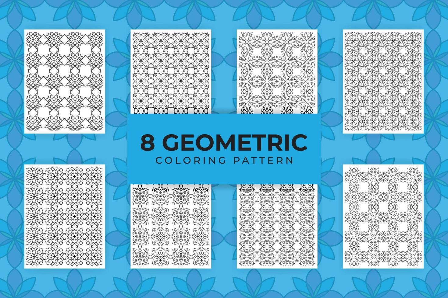 geometrisch kunstpatroon vector