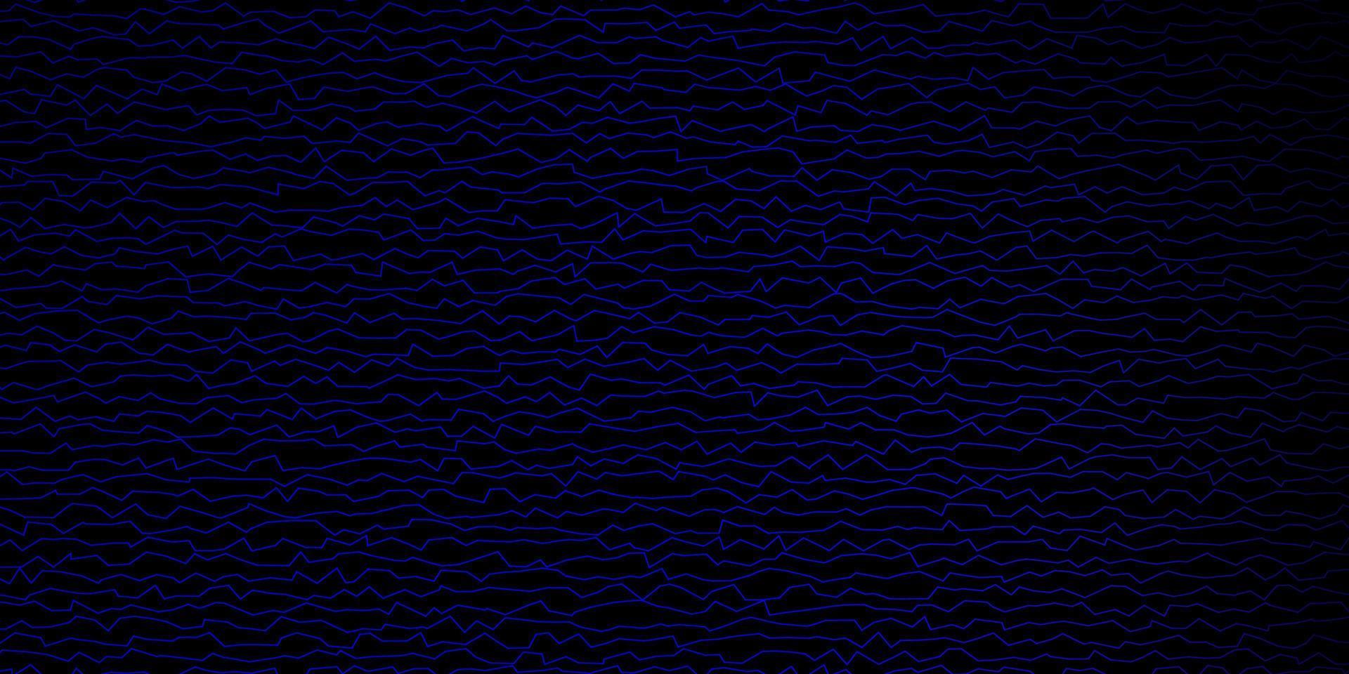 donkerblauwe vectorachtergrond met cirkelboog. vector