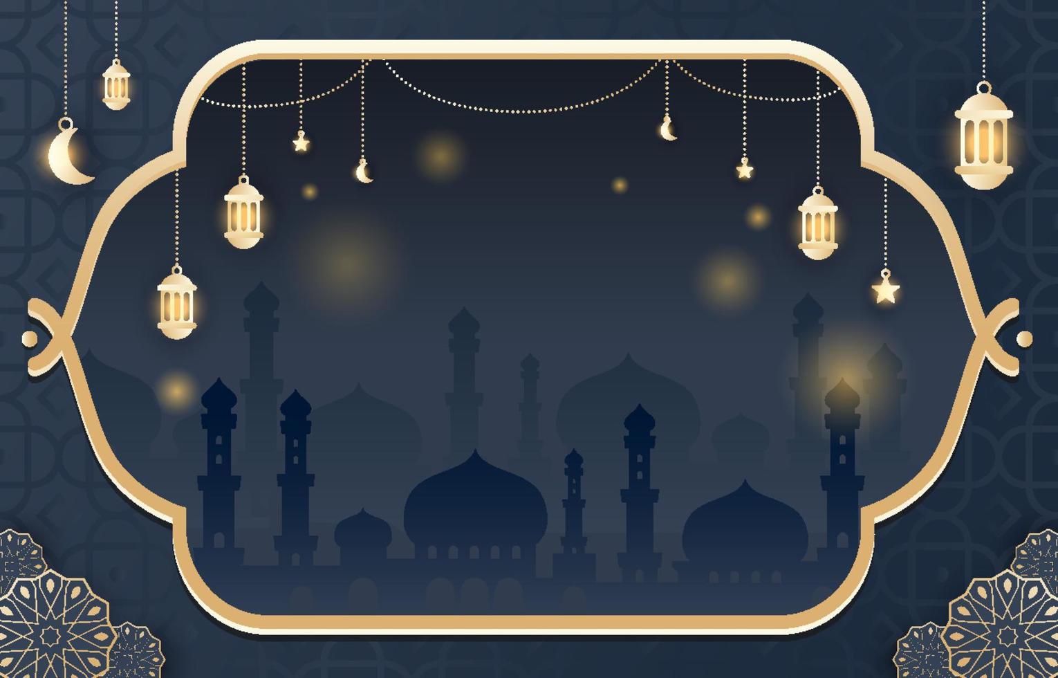 eid fitr achtergrond vector