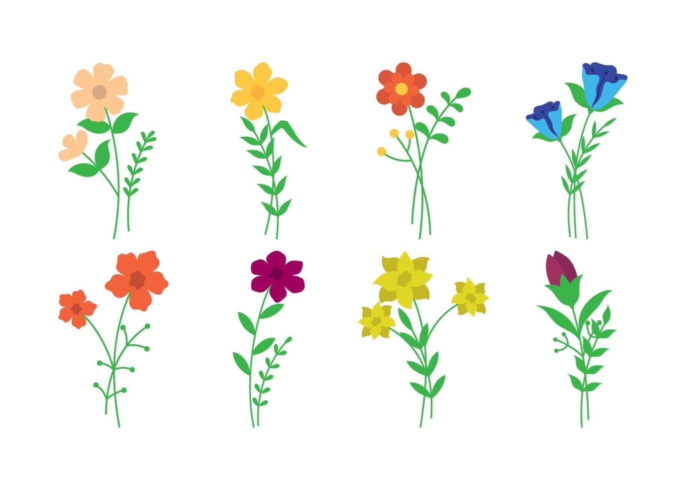 bloem pictogram ontwerp sjabloon ilustration vector