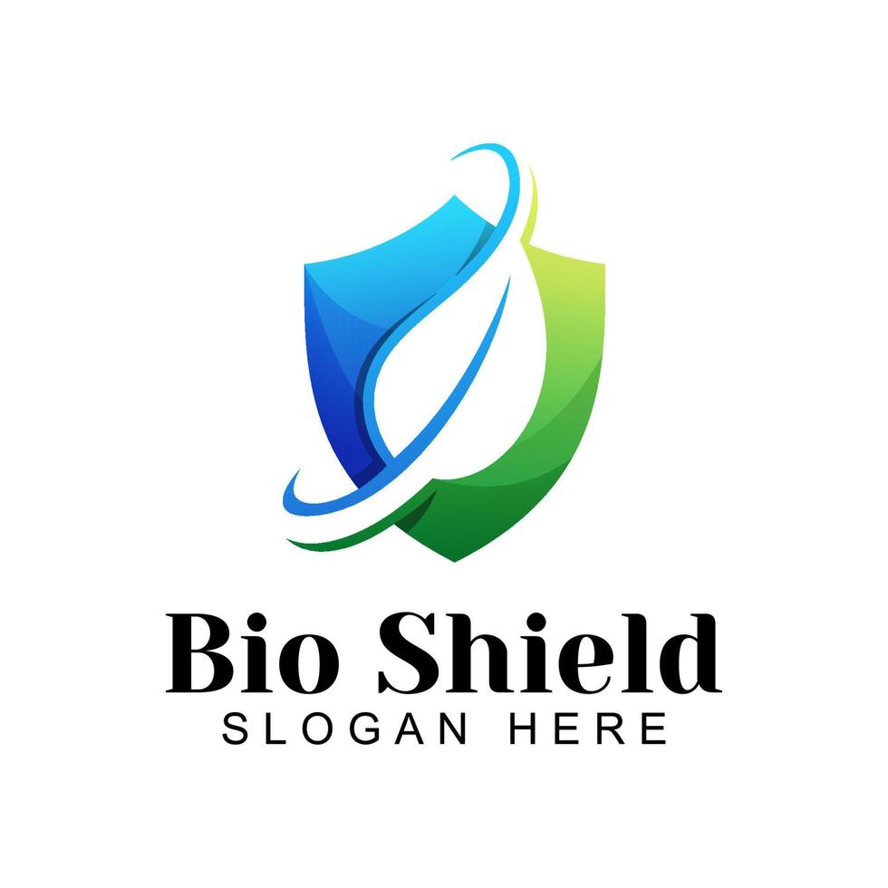 bio schild logo element ontwerp met blad symbool pictogram ontwerp vector