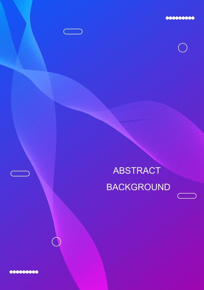 abstracte achtergrond blauw en violet kleurtoon achtergrond behang vectorillustratie vector